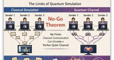 पारंपरिक संदेश प्रणाली किसी क्वांटम संवाद चैनल का स्थान नहीं ले सकती