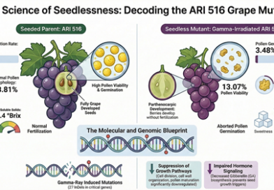 वैज्ञानिकों ने अंगूरों में बीज-रहित होने के आनुवंशिक आधार का पता लगाया