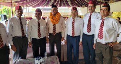 महार (बोर्ड्स) के पूर्व सैनिकों ने धूमधाम से मनाया बटालियन का 78वां स्थापना दिवस