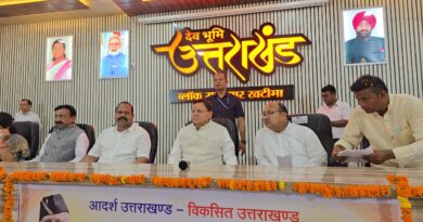 मुख्यमंत्री धामी ने खटीमा में कई प्रस्तावित योजनाओं  का किया खुलासा