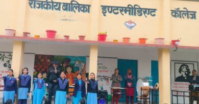 बालिका इंटर कॉलेज पोखरी में लोकतांत्रिक प्रक्रिया के तहत छात्रा परिषद का गठन