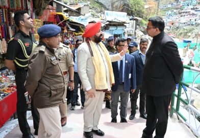 भगवान बदरी विशाल के दर पहुंचे राज्यपाल गुरमीत सिंह