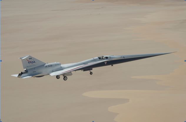 NASA’s X-59 Prepares for First Supersonic Flight NASA’s X-59 Prepares for First Supersonic Flight