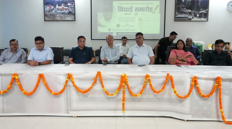 सूचना विभाग में सेवानिवृत्त हुए सहायक निदेशक ललिता प्रसाद भट्ट