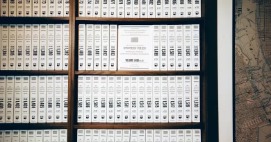 Want to See the Epstein Files in Print? Here Are the 3,437 Volumes.