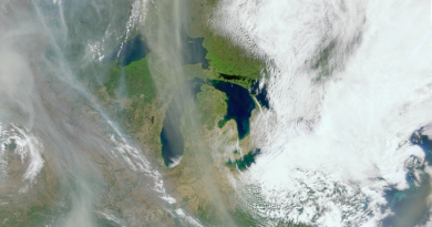 NASA’s PACE Mission Studies Smoke, Fires