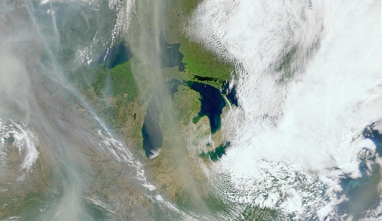 NASA’s PACE Mission Studies Smoke, Fires