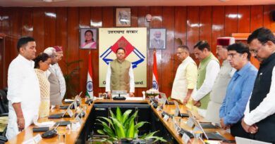 धामी मंत्रिमंडल ने खण्डूड़ी और राणा को दी श्रद्धांजलि