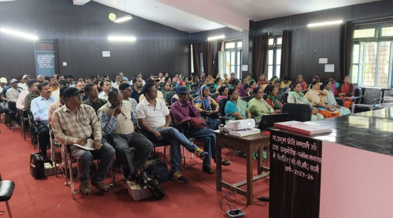 मतदाता सूची पुनरीक्षण अभियान को सफल बनाने हेतु बीएलओ को दिया प्रशिक्षण