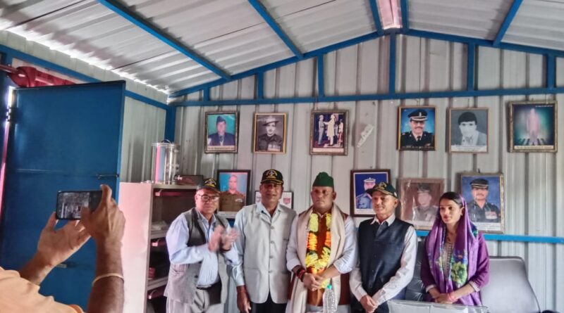 पूर्व सैनिकों के सम्मान में 19 जून को पोखरी में होगा समारोह