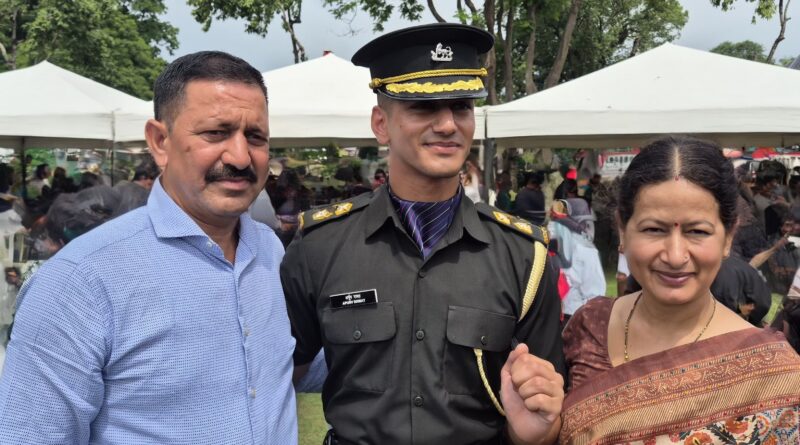 नागनाथ पोखरी के अपूर्व रावत बने सेना में लेफ्टिनेंट, क्षेत्र में खुशी की लहर