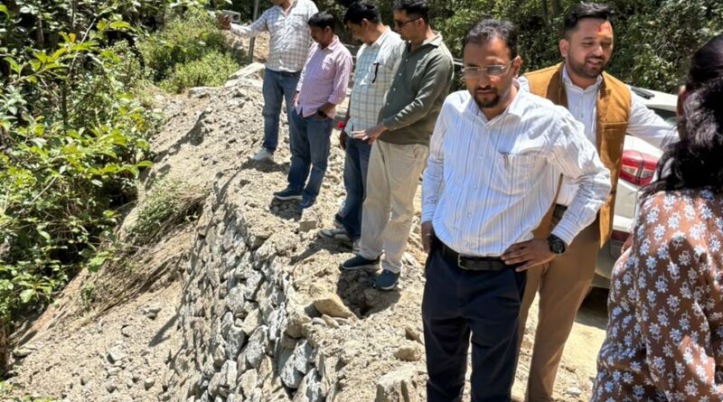 राजजात मार्गों के निर्माण कार्यों का संयुक्त निरीक्षण, गुणवत्ता पर दिया गया जोर