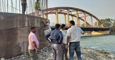 अर्ध कुंभ-2027 की तैयारियों में तेजी, अपर मेलाधिकारी ने निर्माण कार्यों का किया निरीक्षण
