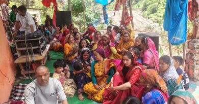 सेरा में अखंड रामायण पाठ यज्ञ सम्पन्न, पूर्णाहुति के बाद विशाल भंडारे का आयोजन