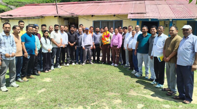 विकास कार्यों की छाप छोड़ गए अधिशासी अभियंता राजकुमार, भावभीनी विदाई