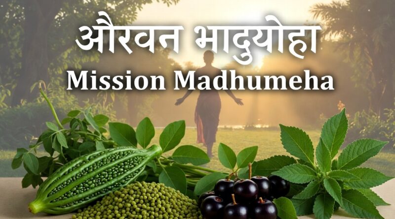 मिशन मधुमेह: आयुर्वेद और आधुनिक चिकित्सा का संगम मिशन मधुमेह: आयुर्वेद और आधुनिक चिकित्सा का संगम