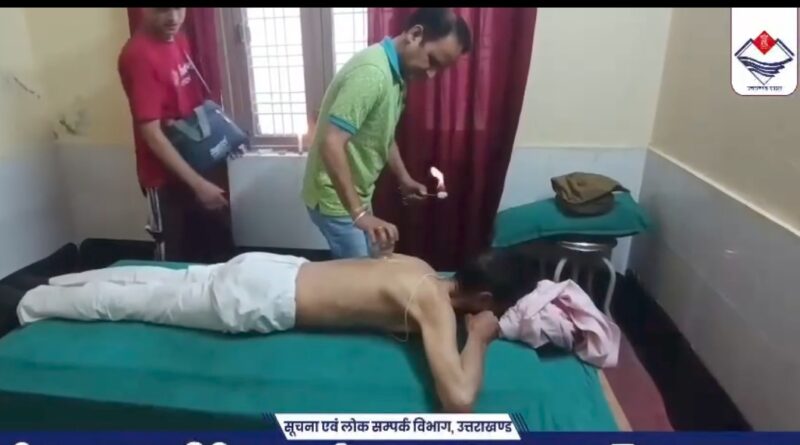 चारधाम यात्री उठा रहे पंचकर्म और योग का लाभ (देखिये वीडियो)