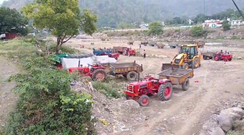 खोह नदी में खनन गतिविधियों से बढ़ी स्थानीय लोगों की चिंता