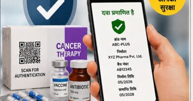 अब नकली दवाओं पर लगेगी लगाम, टीकों और कैंसर की दवाओं पर होगा अनिवार्य क्यूआर कोड