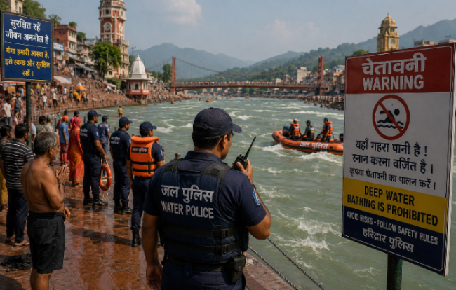 अर्धकुंभ की तैयारियों के बीच गंगा में समा रही हैं जिंदगियां : जल पुलिस है कहाँ ?