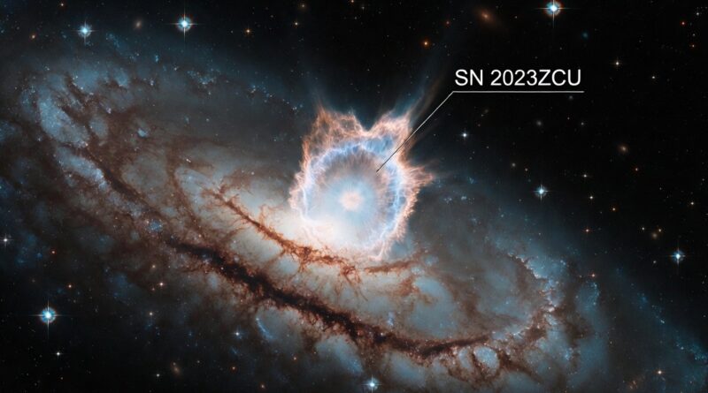 सुपरनोवा SN 2023ZCU: ब्रह्मांड की दूरी मापने में नई मदद