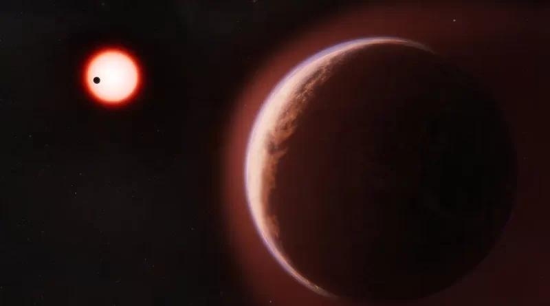 ASTRONOMERS FIND AN ATMOSPHERE ON A NEARBY EARTHLIKE PLANET