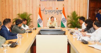 मुख्यमंत्री धामी ने नीति आयोग की टीम के साथ राज्य के विकास के विभिन्न विषयों पर की विस्तृत चर्चा
