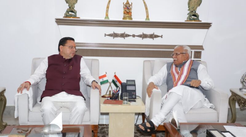 मुख्यमंत्री धामी ने केंद्रीय विद्युत मंत्री से ऊर्जा परियोजनाओं एवं पिटकुल की एडीबी सहायतित पारेषण परियोजना पर की चर्चा