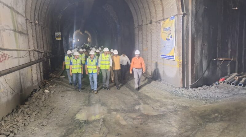 मुख्य सचिव ने किया लखवाड़ बहुउद्देशीय परियोजना का स्थलीय निरीक्षण