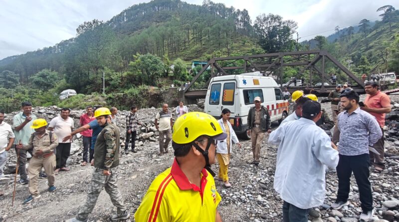 आपदा से निपटने की तैयारियों का चेपड़ों में मॉक ड्रिल, राहत एवं बचाव कार्यों का किया अभ्यास
