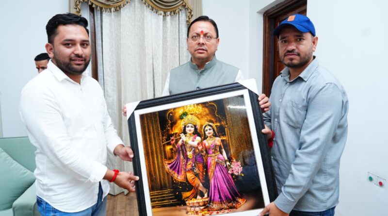 मुख्यमंत्री से मिले देवाल क्षेत्र प्रमुख, क्षेत्रीय समस्याओं के समाधान की उठाई मांग