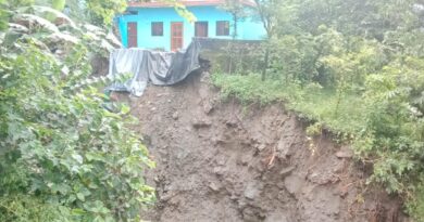 राड़ीबगड़ में ग्रामीणों की रातों की नींद उड़ा रहा गधेरा