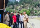 हर्षिल में बाढ़ सुरक्षा कार्यों का एडीएम ने किया निरीक्षण, दिए आवश्यक निर्देश