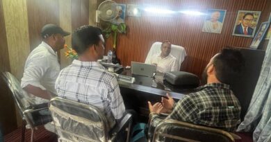 पोखरी में थौली–थाला मोटर मार्ग के सुधारीकरण व डामरीकरण की उठी मांग