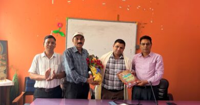 उपनिदेशक पद पर पदोन्नति पर विनोद सिंह मटूड़ा को दी भावभीनी विदाई