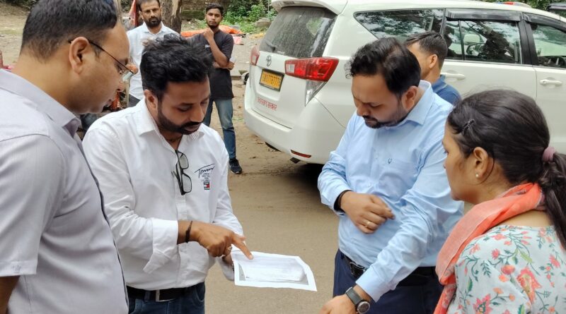 कुंभ मेला 2027 की तैयारियों को लेकर निर्माण कार्यों का स्थलीय निरीक्षण