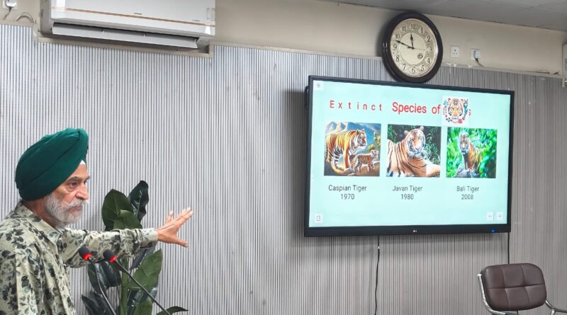 राष्ट्रीय पशु दिवस के तहत दून पुस्तकालय में स्कूली बच्चों के लिए बाघ संरक्षण पर शैक्षिक कार्यक्रम