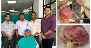 साढ़े तीन घंटे की सर्जरी में 97 ग्राम का दुर्लभ ओडोन्टोमा निकाला, किशोर को लौटाई मुस्कान