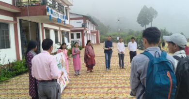 एसआईआर पर विद्यार्थियों को दी मतदाता जागरूकता की जानकारी