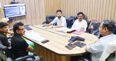 रविग्राम मिनी स्टेडियम के निर्माण में तेजी लाने के निर्देश, 9.48 करोड़ की परियोजना की समीक्षा