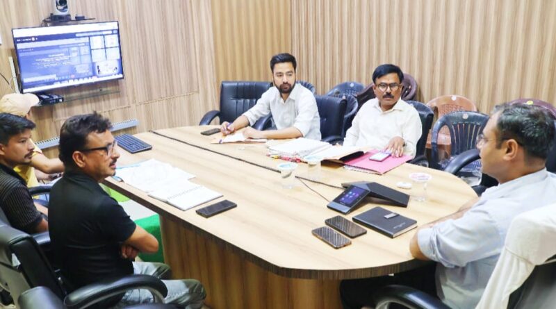 रविग्राम मिनी स्टेडियम के निर्माण में तेजी लाने के निर्देश, 9.48 करोड़ की परियोजना की समीक्षा