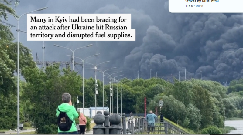 Explosions Rock Ukraine’s Capital in Deadly, Large-Scale Attack