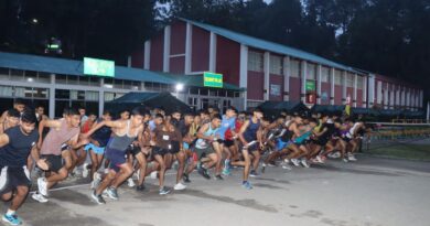 रानीखेत में सेना भर्ती की तैयारियां तेज, 25 जुलाई से फिजिकल टेस्ट