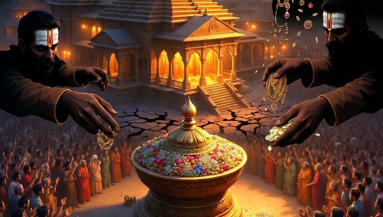 आस्था पर डकैती: मंदिरों का अकूत वैभव और व्यवस्थागत खयानत आस्था पर डकैती: मंदिरों का अकूत वैभव और व्यवस्थागत खयानत