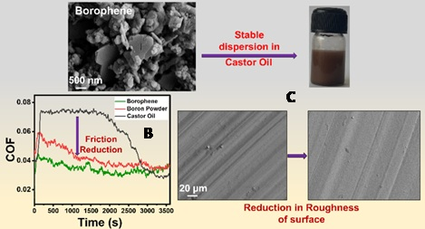 Borophene-based green lubricant can help save energy