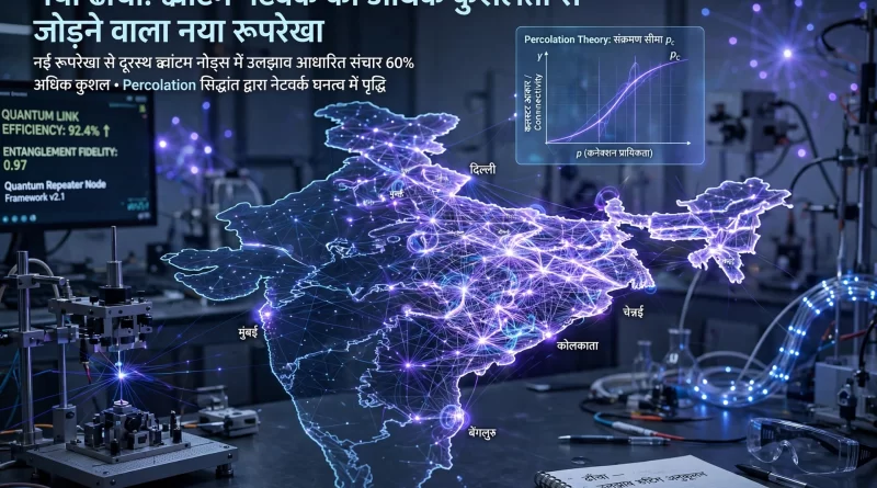क्वांटम नेटवर्क को अधिक कुशलता से जोड़ने के लिए नई रूपरेखा विकसित