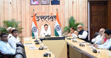 मुख्यमंत्री धामी ने उत्तराखंड क्रीड़ा विश्वविद्यालय(Sports University )गौलापार के निर्माण कार्यों की समीक्षा की