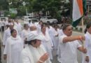 अगस्त क्रांति दिवस पर कांग्रेस सेवादल ने निकाली तिरंगा यात्रा