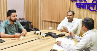 जोशीमठ के27 परिवारों के विस्थापन प्रस्ताव को शासन भेजने पर बनी सहमति