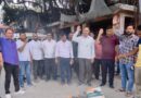 हल्द्वानी में मंच के कथित शुद्धिकरण के विरोध में कांग्रेस ने फूंका भाजपा  सरकार का पुतला